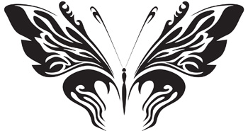 Tribal Butterfly 20